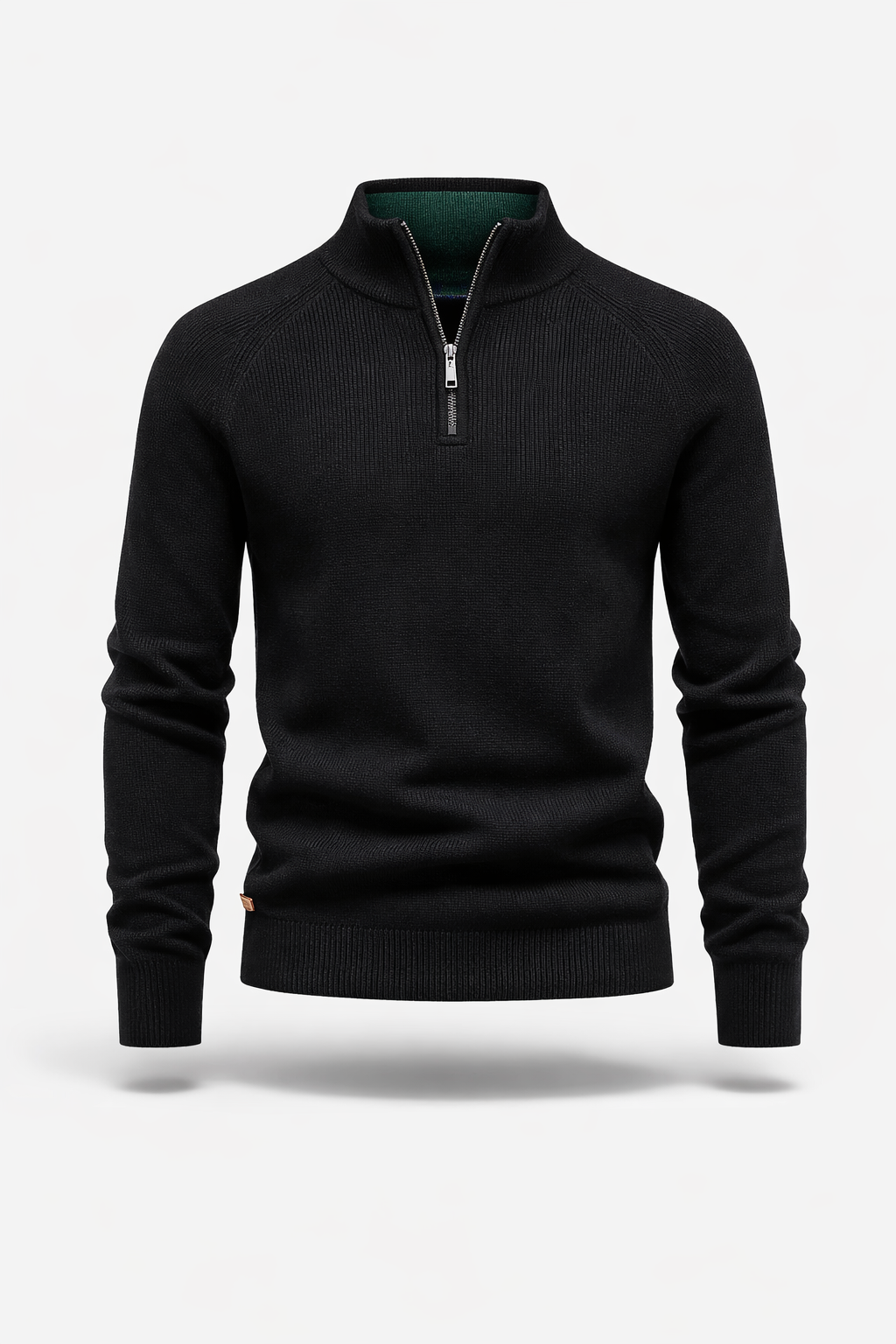 HALBZIP-STRICKPULLOVER