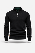 HALBZIP-STRICKPULLOVER