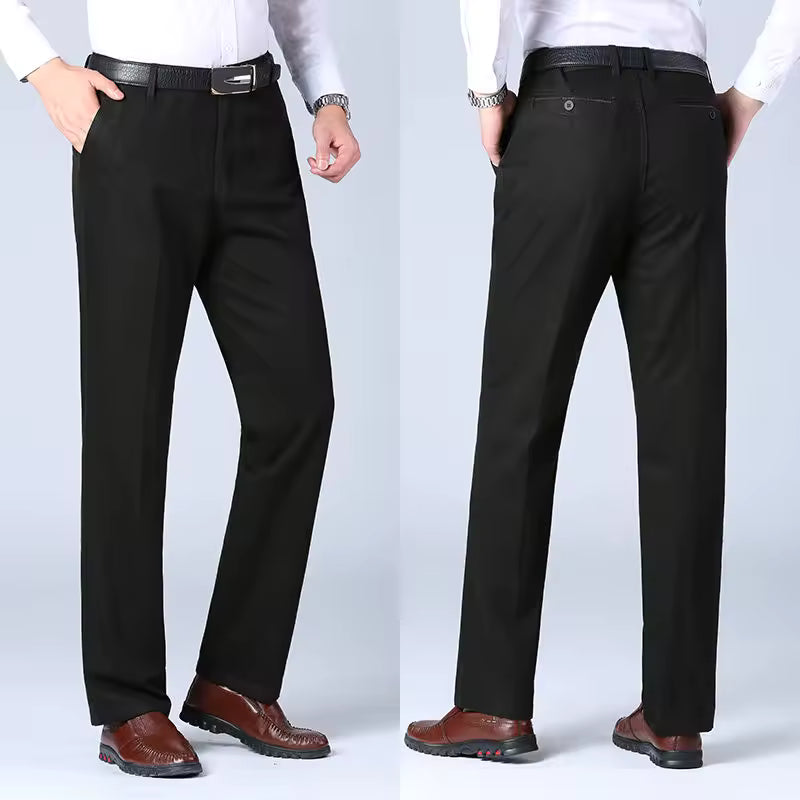 Modern Slim Fit Business Casual Pants