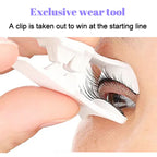 Natural Look in Seconds: Quick and Easy Installation with Reusable Magnetic False Eyelashes