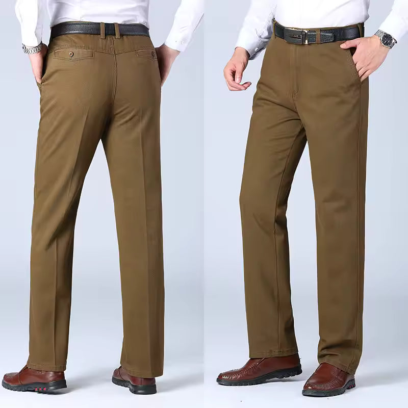Modern Slim Fit Business Casual Pants