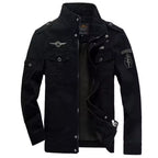 Vintage Inspired Military Combat Jacket for Men