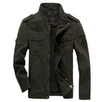 Vintage Inspired Military Combat Jacket for Men